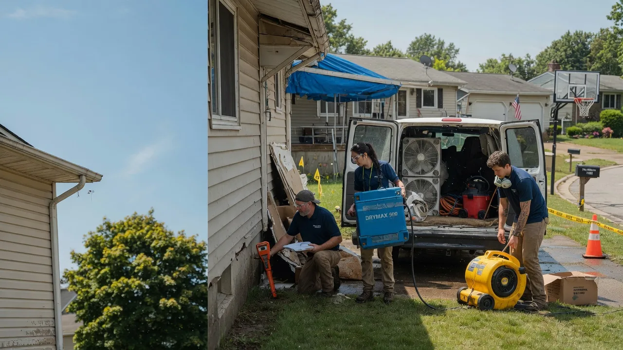 Ceiling Leak Cleanup in Inman, NE near me